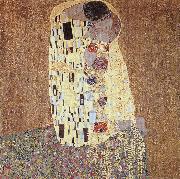 Gustav Klimt The Kiss painting